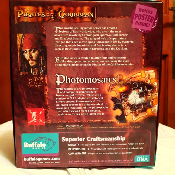 Pirates of the Caribbean 300pc puzzle - Picture 2 of 3